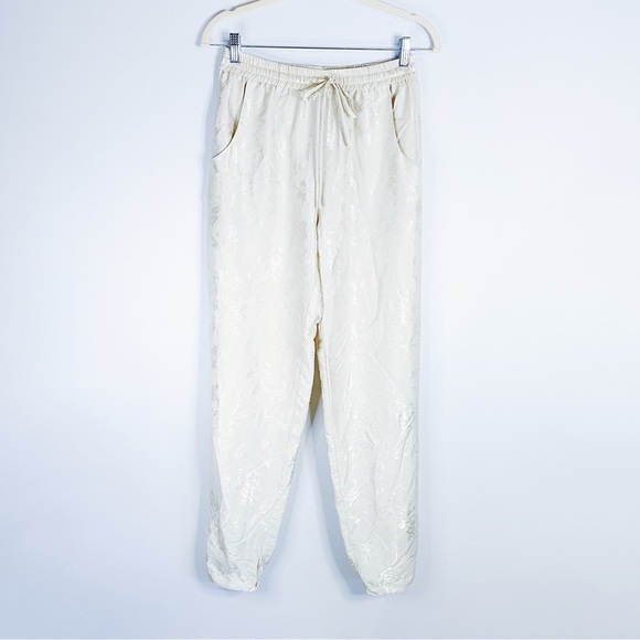 Karmamia - Ivory Jacquard Joggers